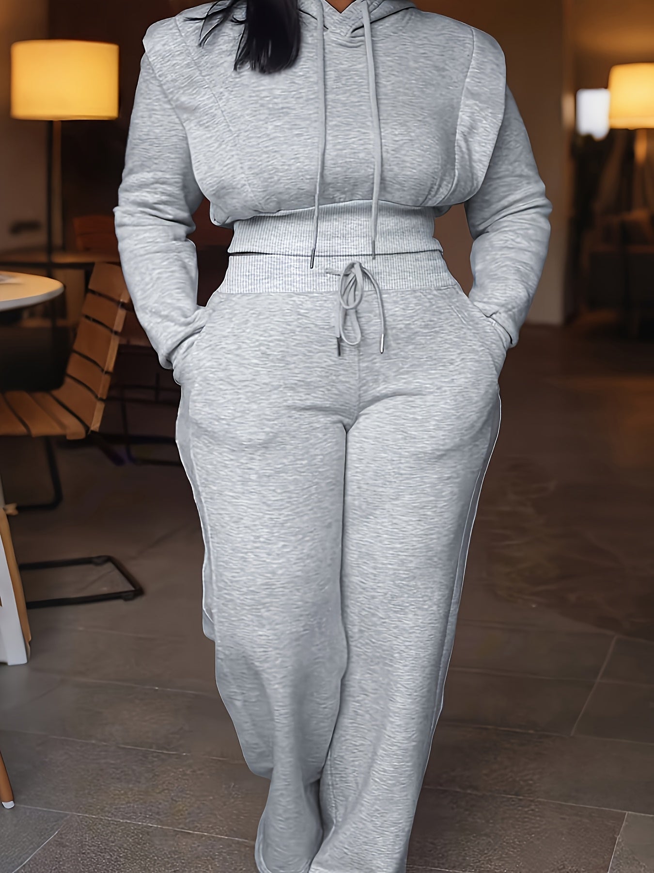 Women'S Sweatshirt And Long Pants Set [Niannian]